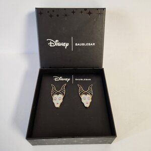 Disney Baublebar Maleficent Earrings Disney Villain Stud Earrings One Pair New